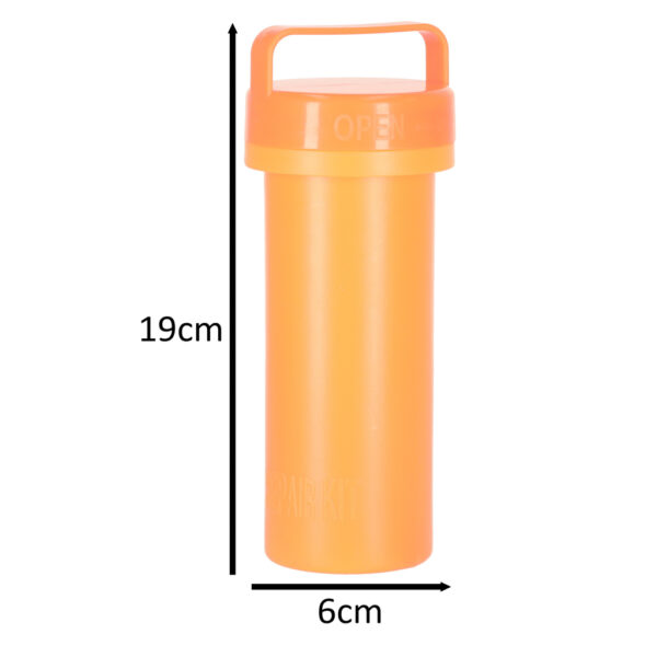 Set reparatie SUP cu 4 plasturi, 2 tuburi adeziv si perii aplicare, in cutie din plastic - imagine 8