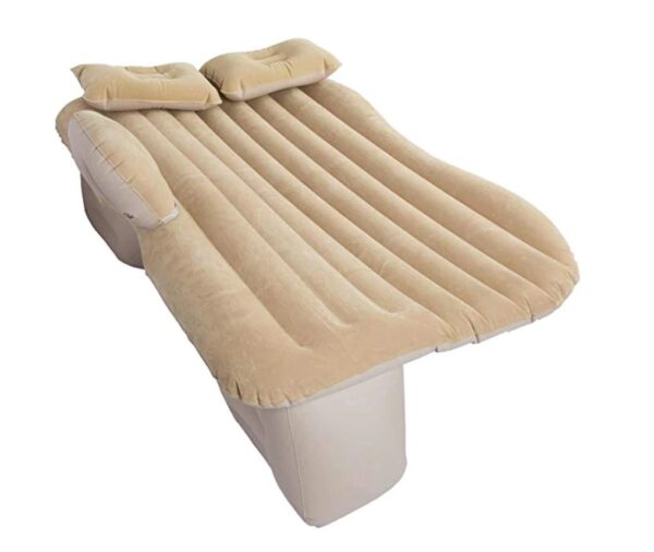 Saltea gonflabila auto, 130x80 cm – pat pentru masina, cu 2 perne, pompa si accesorii - imagine 3