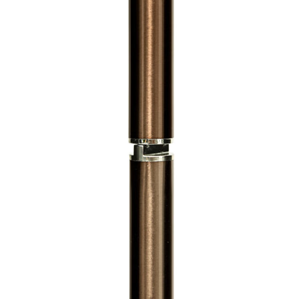 Suport hartie igienica 5Five Come cu rezervor integrat, inox, 60 cm, aramiu - imagine 2