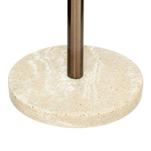 Suport hartie igienica 5Five Come cu rezervor integrat, inox, 60 cm, aramiu - imagine 5