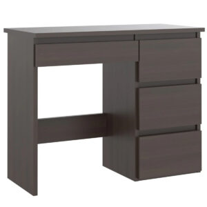 Birou calculator Beta 3 cu 4 sertare, 94x43x75 cm, finisaj wenge
