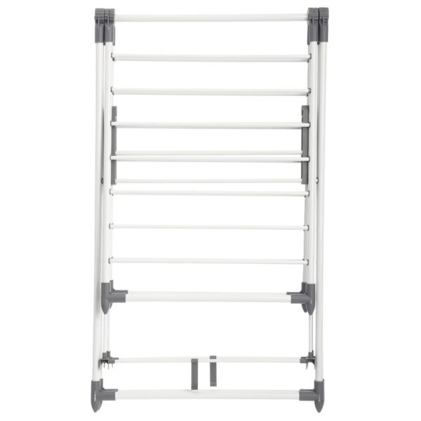 Uscator rufe 5Five Sinai cu lungime de uscare 15 m, otel si polipropilena, 150x61x96 cm, gri - imagine 4