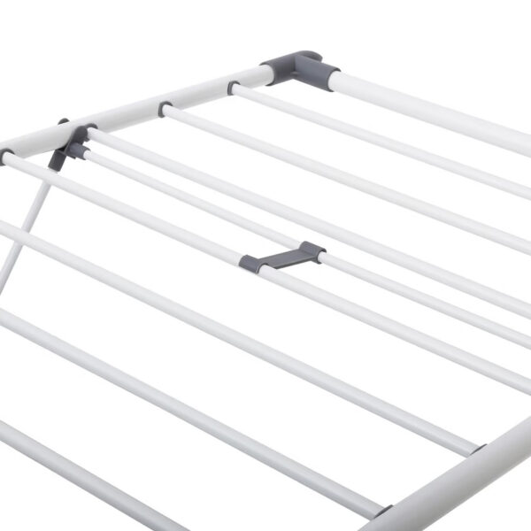 Uscator rufe 5Five Sinai cu lungime de uscare 15 m, otel si polipropilena, 150x61x96 cm, gri - imagine 6