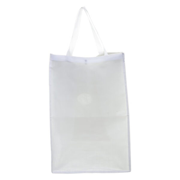 Cos rufe 5Five Sicela din lemn MDF, capacitate 65 litri, 40x40x58 cm, natur - imagine 5
