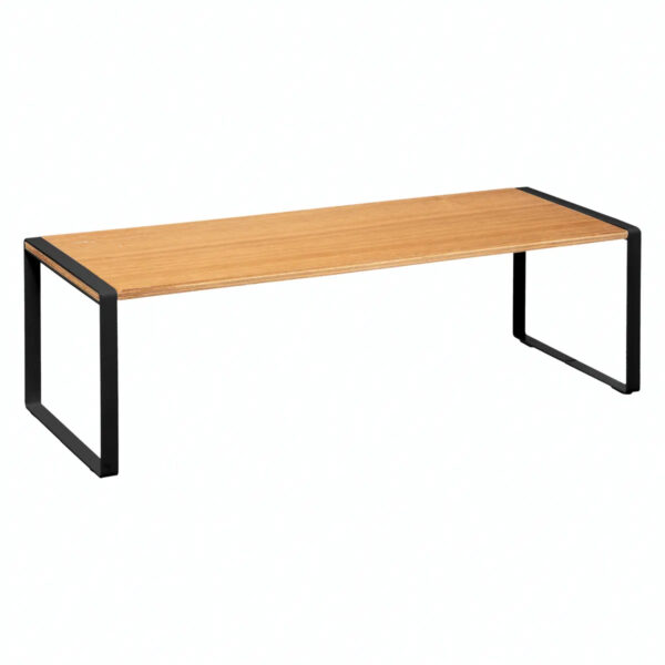 Etajera 5Five Blackwood cu structura metalica, 50x18x15 cm, negru
