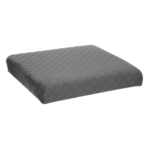 Taburet pliabil 5Five patrat cu spatiu de depozitare, MDF, 31x31x31 cm, gri - imagine 4