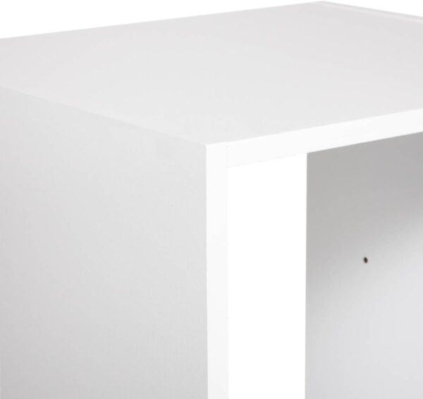 Biblioteca 5Five Mix n'Modul cu 4 compartimente, 35x32x134 cm, alb - imagine 2