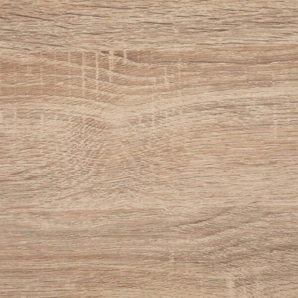 Masuta cafea 5Five Aliaj cu design rectangular, finisaj stejar, 100x40x50 cm, bej - imagine 3