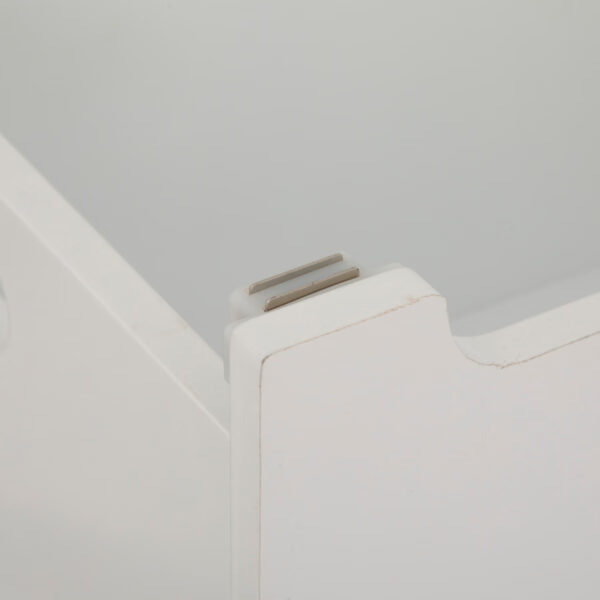 Lada depozitare Atmosphera for kids Renard, 53x33x55 cm, MDF cu picioare lemn, alb - imagine 5