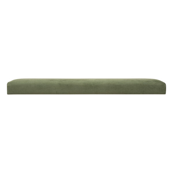 Taburet pliabil Atmosphera Lilou cu spatiu depozitare 80L, 76x38x38 cm, verde khaki - imagine 3