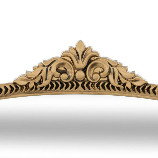 Atmosphera Victoria oglinda decorativa cu rama din MDF si detalii sculptate, 71x56 cm, auriu - imagine 4