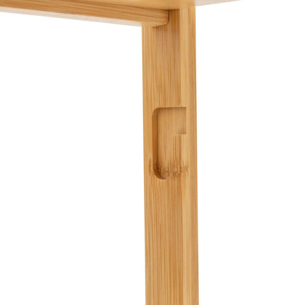Suport hartie igienica 5Five Bamboo cu rezerva, bambus, 31x21x82 cm, natur - imagine 4