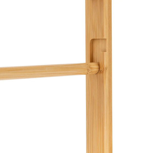 Suport hartie igienica 5Five Bamboo cu rezerva, bambus, 31x21x82 cm, natur - imagine 5