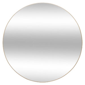 Oglinda rotunda Atmosphera Alice, diametru 110 cm, rama auriu