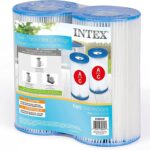 Set 2 cartuse filtrare tip A Intex 29002, pentru pompe filtrare apa piscina 28603/ 28604/ 28637/ 28638/ 28635/ 2863