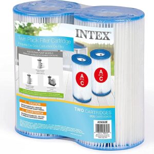 Set 2 cartuse filtrare tip A Intex 29002, pentru pompe filtrare apa piscina 28603/ 28604/ 28637/ 28638/ 28635/ 2863