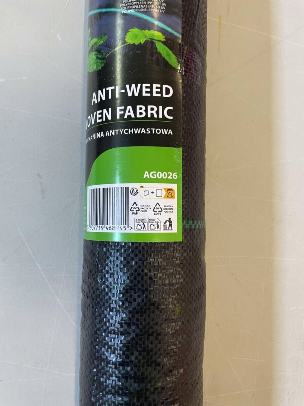 RESIGILAT: Folie agrotextil, mulcire, antiburuieni, filtru UV, 50 x 1.1metri, 70g/m2, negru - imagine 5