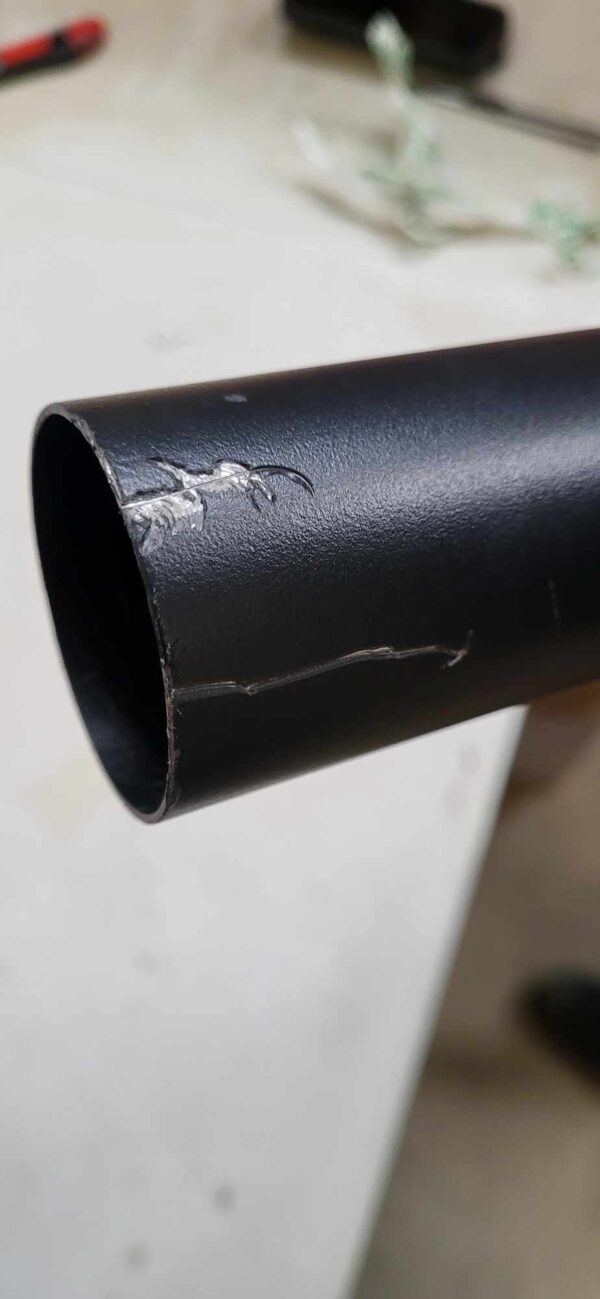RESIGILAT: Umbrela terasa gradina, cu manivela, diametru 400cm, Gri - imagine 2