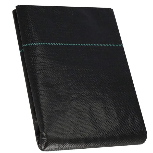 Folie agrotextil, mulcire, antiburuieni, filtru UV, 10 x 3.2metri, 90g/m2, negru - imagine 8