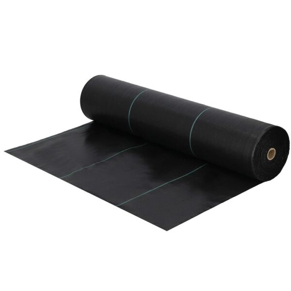 Folie agrotextil, mulcire, antiburuieni, filtru UV, 100 x 0.8metri, 70g/m2, negru