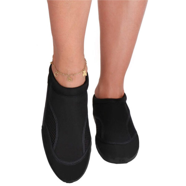 Pantofi apa unisex, material respirabil, talpa EVA antiderapanta, negru, marimea 45 - imagine 9