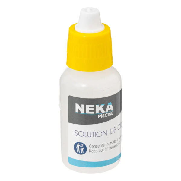 Kit test analiza apa, pentru piscine si SPA, masurare pH si clor, cu reactivi lichizi - imagine 2