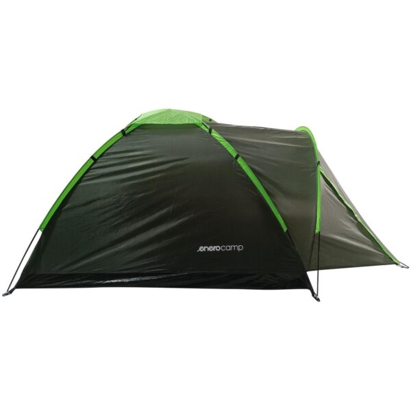 Cort camping 2 persoane cu veranda, impermeabil 3000 mm, 275x150x105 cm, verde - imagine 3