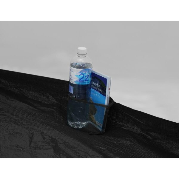Cort camping 3 persoane, automat cu sistem pop-up, 2 intrari, 2000 mm, 210x180x140 cm, albastru - imagine 6