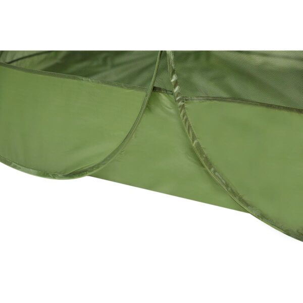 Cort cu plasa anti-insecte autoexpandabil, pentru plaja sau camping, 190x120x95 cm, verde - imagine 11