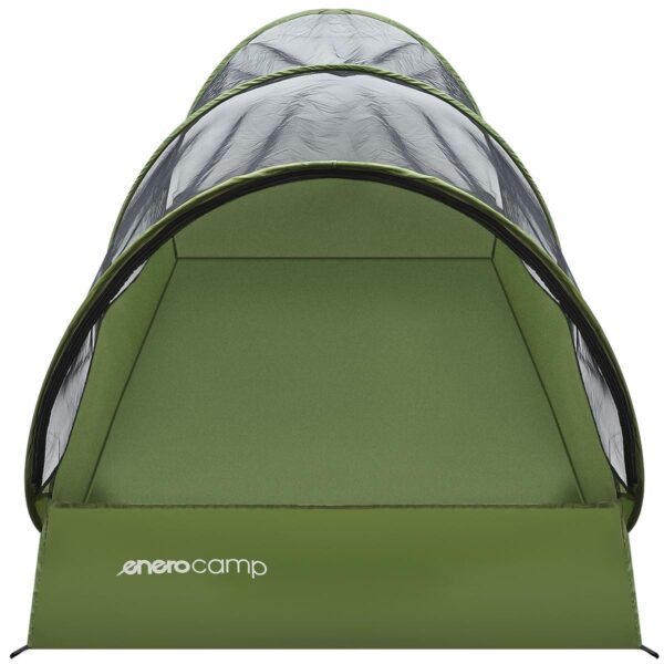 Cort cu plasa anti-insecte autoexpandabil, pentru plaja sau camping, 190x120x95 cm, verde - imagine 8