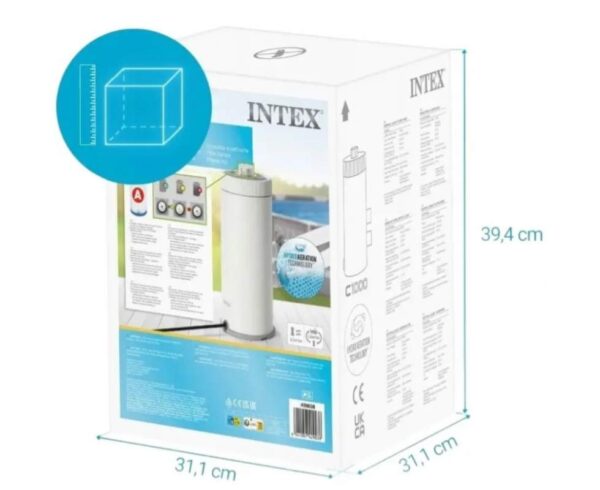 Pompa filtrare Intex 26638, debit 3785 l/h, cu Hydro Aeration, pentru piscine pana la Ø457 cm - imagine 12