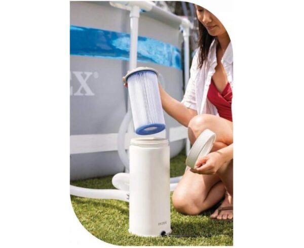 Pompa filtrare Intex 26638, debit 3785 l/h, cu Hydro Aeration, pentru piscine pana la Ø457 cm - imagine 5