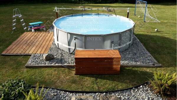 Piscina cadru metalic Prism Frame Premium Intex 26726NP, 457x122 cm, cu toate accesoriile - imagine 2