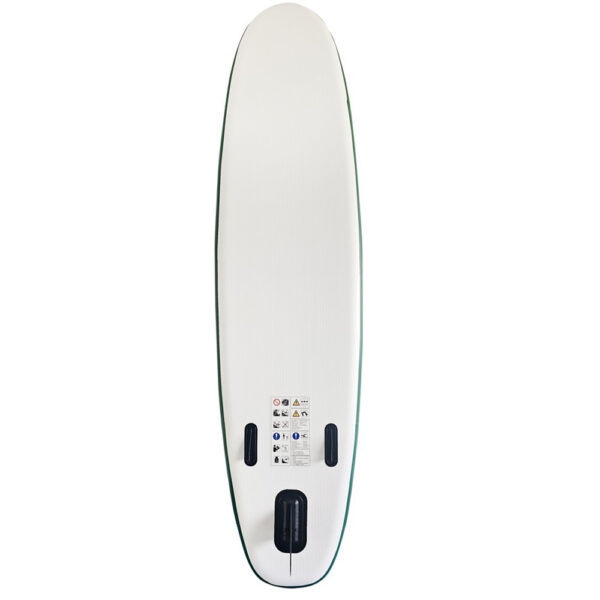 Placa Stand up paddle SUP gonflabila cu vasla, pompa si accesorii, 320x80x19 cm, 150 kg, alb - imagine 16