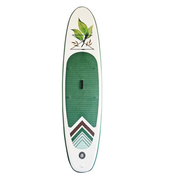 Placa Stand up paddle SUP gonflabila cu vasla, pompa si accesorii, 320x80x19 cm, 150 kg, alb - imagine 2