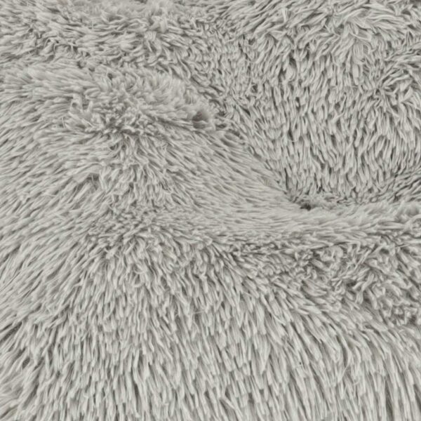 Pat ortopedic pentru caini, dreptunghiular, husa detasabila, 115x80x6 cm, gri - imagine 3