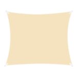 Prelata umbrire 4x4 m pentru terasa sau balcon, impermeabila, protectie UV, crem