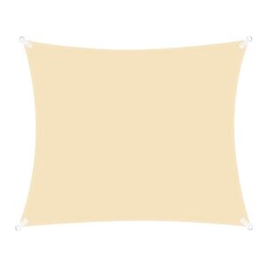 Prelata umbrire 4x4 m pentru terasa sau balcon, impermeabila, protectie UV, crem