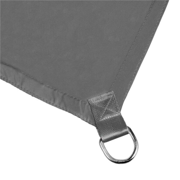 Prelata umbrire 4x4 m pentru terasa sau balcon, impermeabila, protectie UV, gri - imagine 16