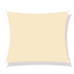 Prelata umbrire 3x3 m pentru terasa sau balcon, impermeabila, protectie UV, crem