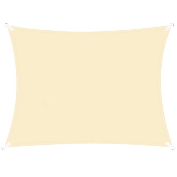 Prelata umbrire 3x2 m pentru terasa sau balcon, impermeabila, protectie UV, crem