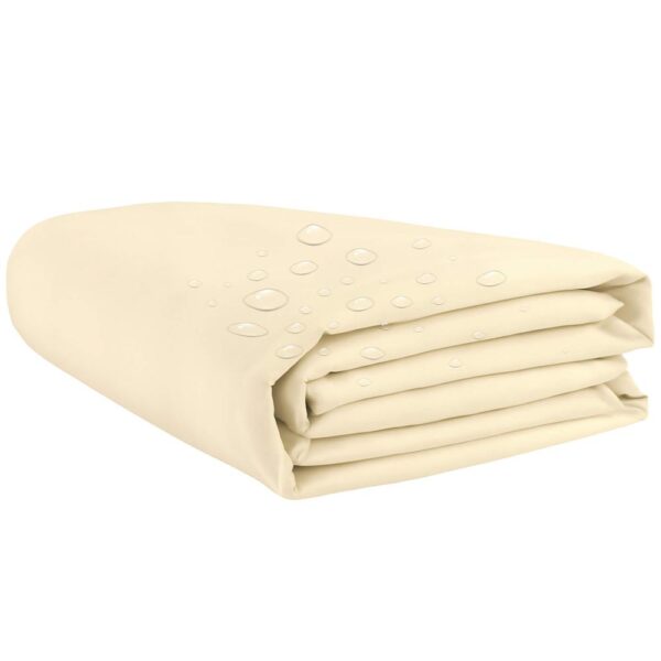 Prelata umbrire 3x2 m pentru terasa sau balcon, impermeabila, protectie UV, crem - imagine 11