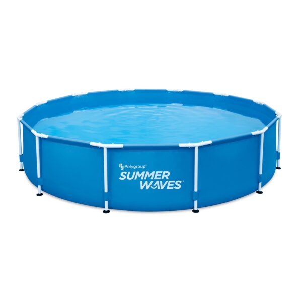 Piscina cadru metalic Summer Waves, 366×91 cm, 8.300 litri, cu pompa de filtrare si scara - imagine 6