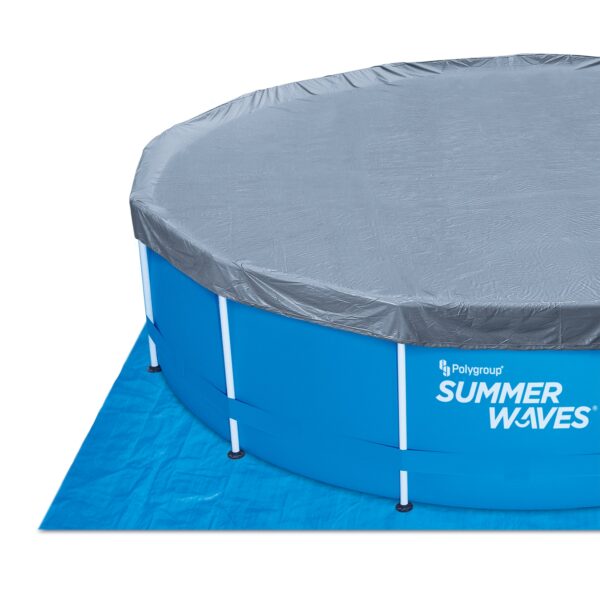 Piscina cadru metalic Summer Waves, 457×91 cm, 13.000 litri, cu toate accesoriile - imagine 3