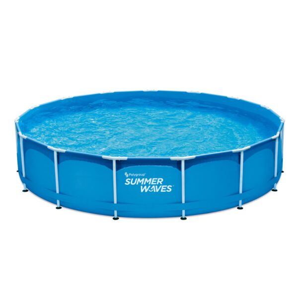 Piscina cadru metalic Summer Waves, 457×91 cm, 13.000 litri, cu toate accesoriile - imagine 7