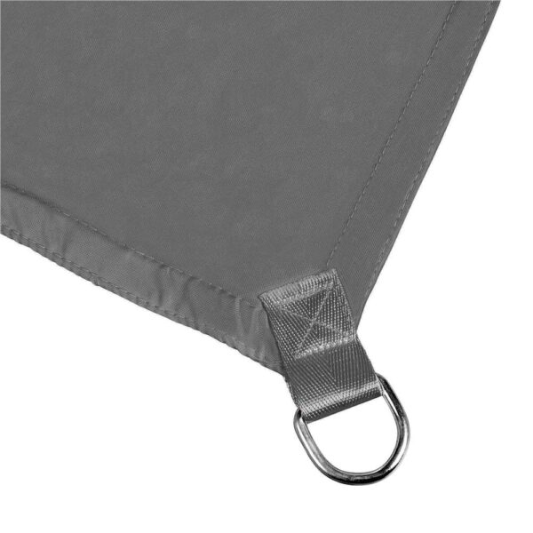 Prelata umbrire 4x3 m pentru terasa sau balcon, impermeabila, protectie UV, gri - imagine 14