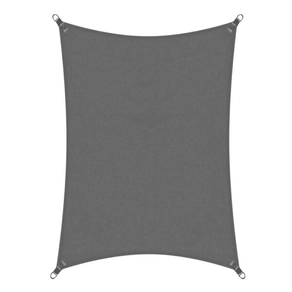 Prelata umbrire 4x3 m pentru terasa sau balcon, impermeabila, protectie UV, gri - imagine 17