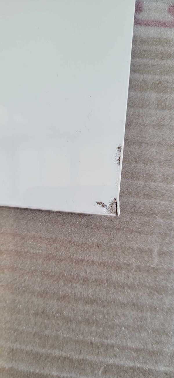 RESIGILAT: VASAGLE Dulap de depozitare de podea pentru baie, cu sertar si usa dubla, polita reglabila, 60x30x80cm, alb - imagine 2