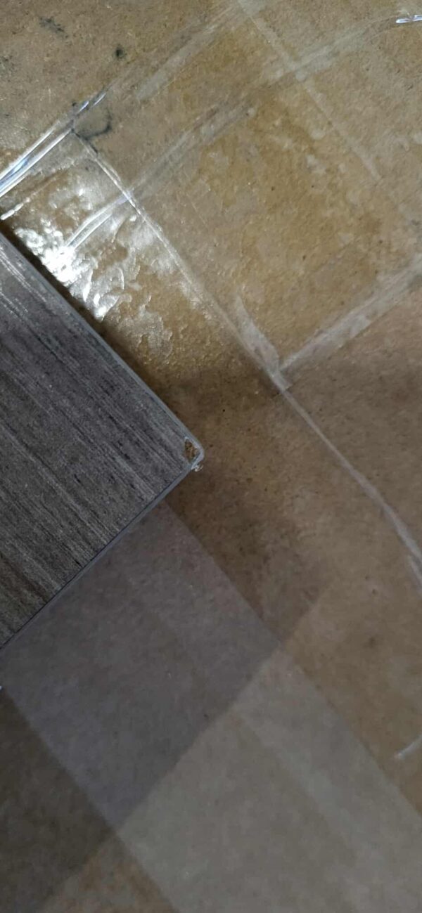 RESIGILAT: VASAGLE Comoda pentru living sau bucatarie, cu 2 usi glisante, rafturi reglabile, stil rustic, 33x100x80cm, gri - imagine 6