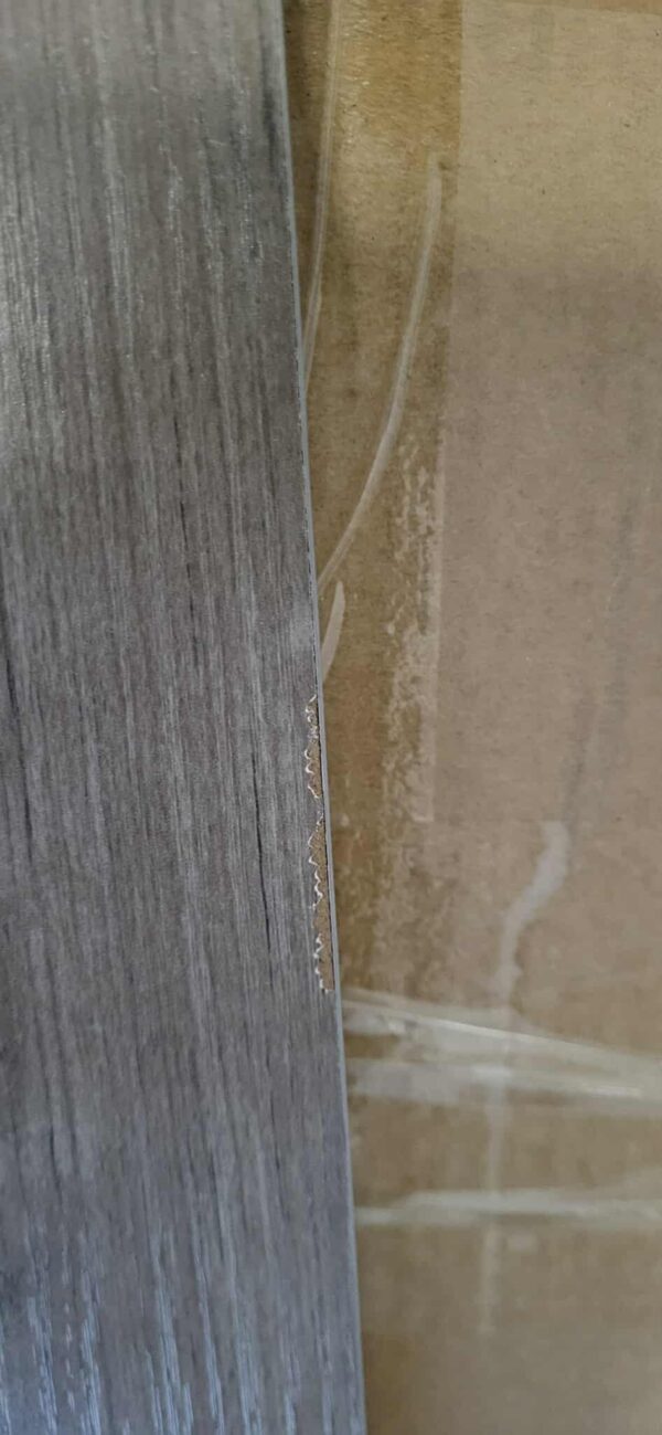 RESIGILAT: VASAGLE Comoda pentru living sau bucatarie, cu 2 usi glisante, rafturi reglabile, stil rustic, 33x100x80cm, gri - imagine 3